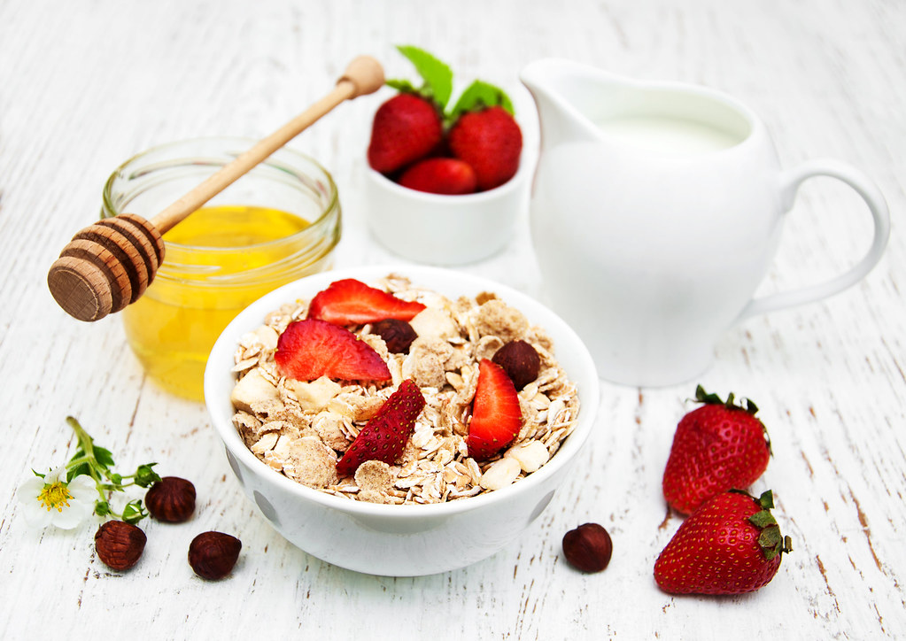 Greek Yogurt and Berry Bowl